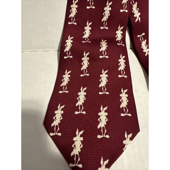 Wile‎ E. Coyote Warner Bros. men's silk neck tie - Picture 2 of 4